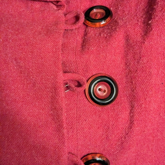 VINTAGE Marvelous Mrs. Maisel Jacket in bold pink  60's jacket! - Picture 4 of 10